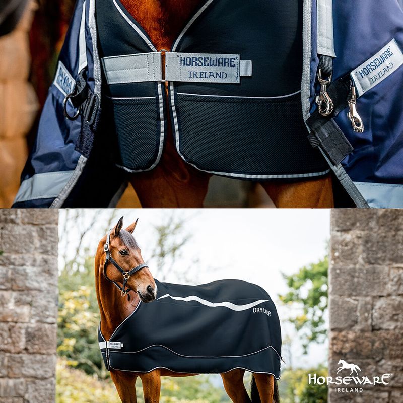 Horseware Dry Liner  - Navy/Silver