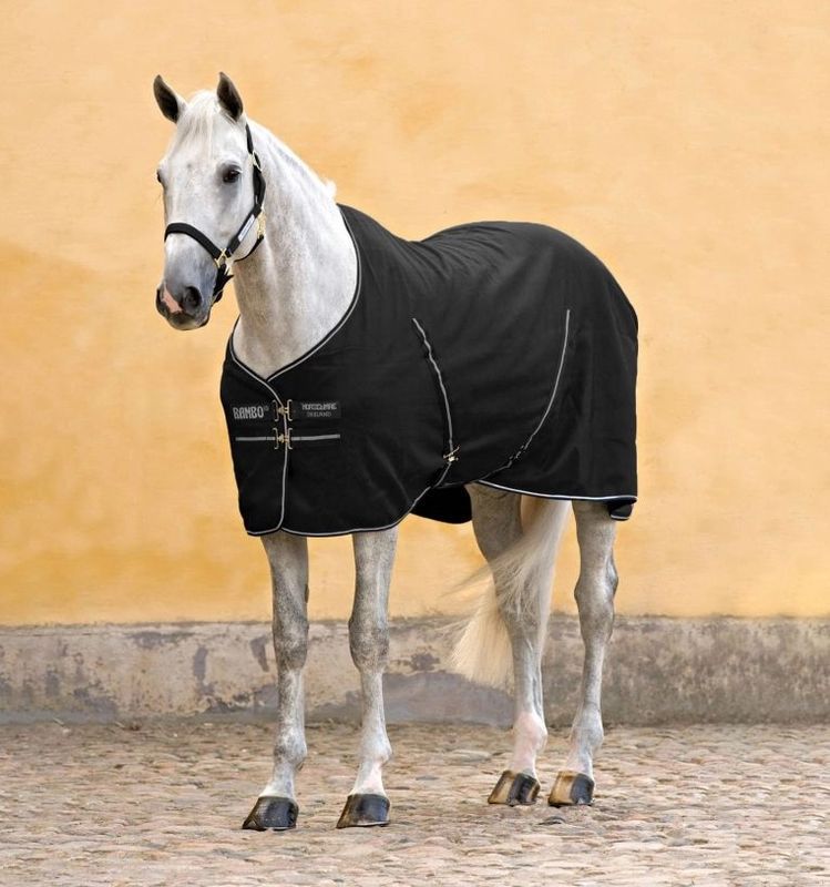 Rambo Stable Sheet med Microfiber innside 0gr - Sort/Hvit