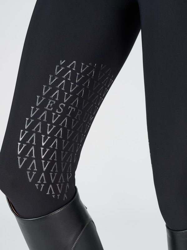 Vestrum Syracuse TK Junior Ridebukse Kne Grip Sort