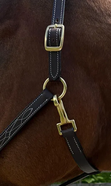 Hovedbilde SE Design Topas Lærgrime m/mønstersøm