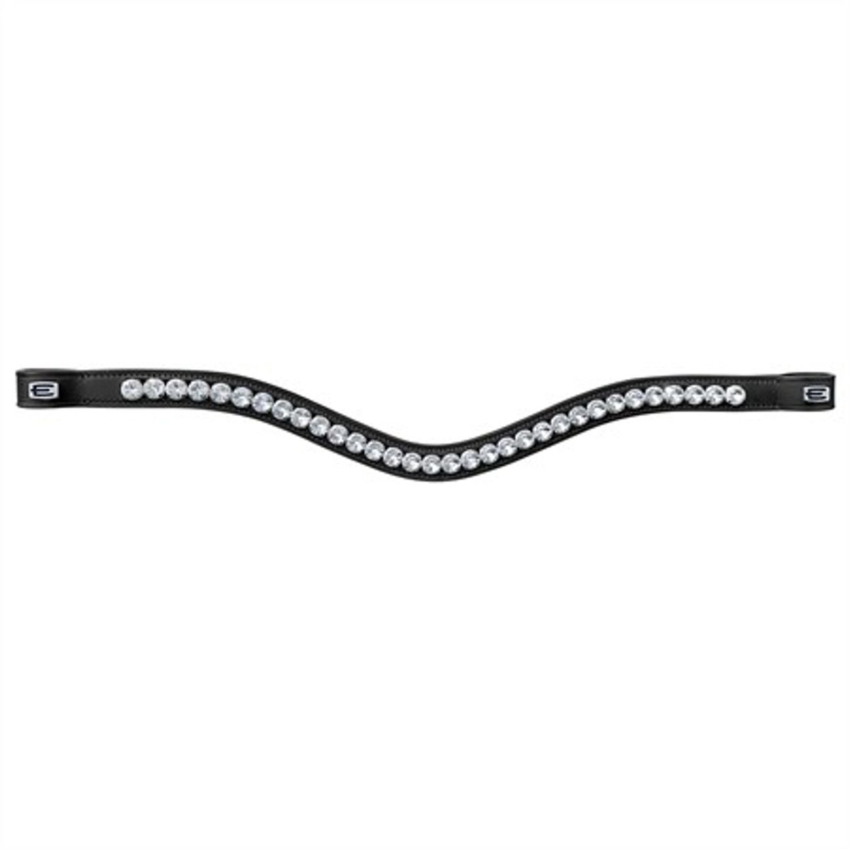 By Equalityline Pannebånd m/store hvite krystaller