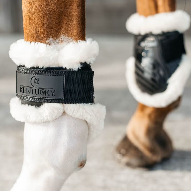 Kentucky Vegan Sheepskin Young Horse Fetlock Boots