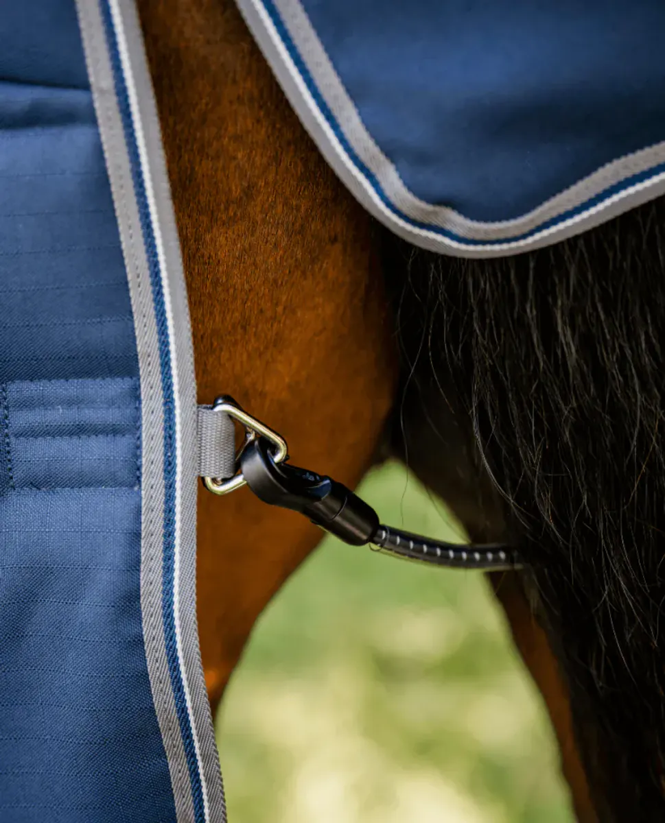 Rambo Optimo Stable 200g - Navy/Thunderstorm Grey & Silver