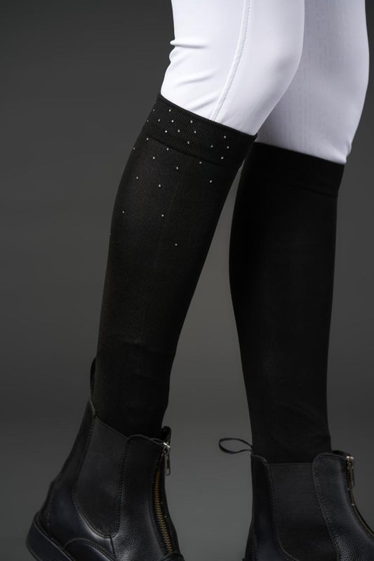 Equipage Rhinestone Ridesokker 