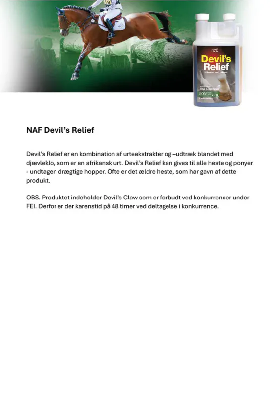 NAF Devils Relief - 1L