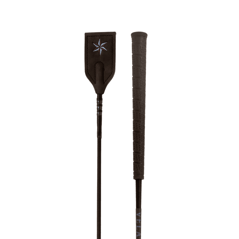 Velari Dressurpisk Gummi Grep - 120cm
