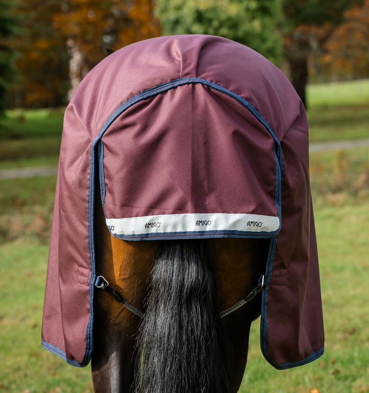 Amigo 1200D Plus 250gr - Burgundy/Navy & Titanium Grey