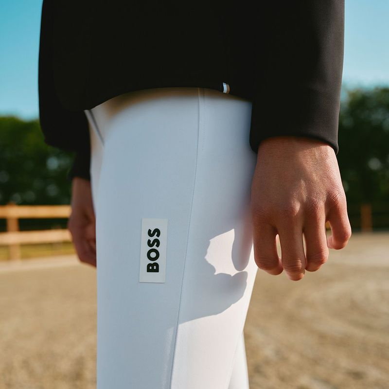 Boss Equestrian Hazel Kne Grip - Hvit